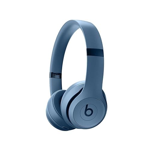 Beats Solo 4 - Wireless Bluetooth On-Ear Headphones, Apple & Android Compatible, Up to 50 Hours of Battery Life - Slate Blue - Slate Blue - Solo4 - Without AppleCare+