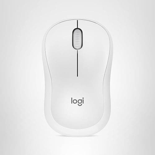 Logitech M240 Silent Bluetooth Mouse, Wireless, Compact, Portable, Smooth Tracking, 18-Month Battery, for Windows, macOS, ChromeOS, Compatible with PC, Mac, Laptop, Tablets - Off White thumbnail 10