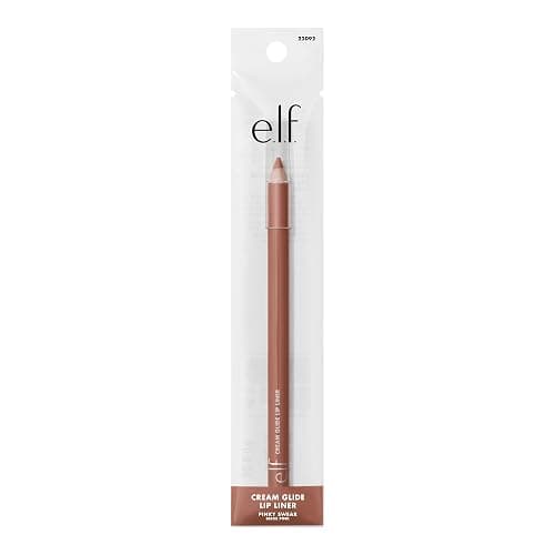 e.l.f. Cream Glide Lip Liner, Highly-Pigmented Pencil For Shaping & Sculpting Lips, Semi-Matte Finish, Vegan & Cruelty-Free, Pinky Swear thumbnail 8