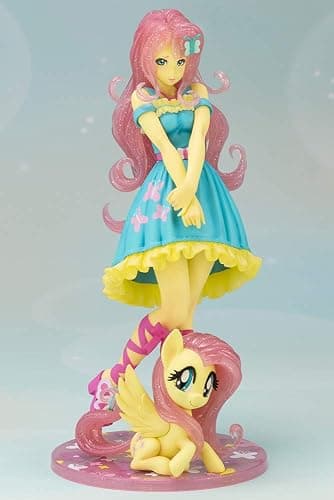Kotobukiya My Little Pony: Fluttershy (Limited Color Variant Edition) Bishoujo Statue, Multicolor thumbnail 4