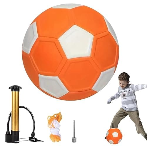 Dhqkqg Curve Ball Football,Curve and Swerve Football Toy,20 Cm Soccer Curve Ball,Boys Girls Indoor Outdoor Soccer Training or Game Kick,Perfect for Outdoor & Indoor Match or Game - Image 1