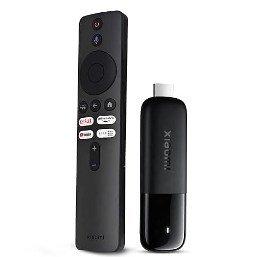 Xiaomi TV Stick 4K (2nd Gen), Mi Streaming Stick Compatible con Google TV, Google Cast, Control Remoto por Voz, Compatible con Wi-Fi 6, HDR10, Dolby Vision, Dolby Atmos y DTS:X, Canales Gratuitos - Image 1