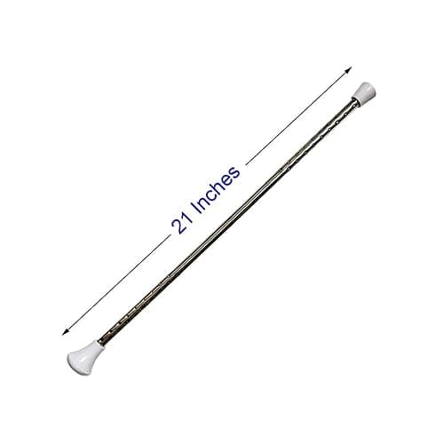 Dasiyoki Twirling Baton Spinning Dance Baton Metal Gymnastics Parade Stick for Child in Majorette (White, 1 Pack) thumbnail 3