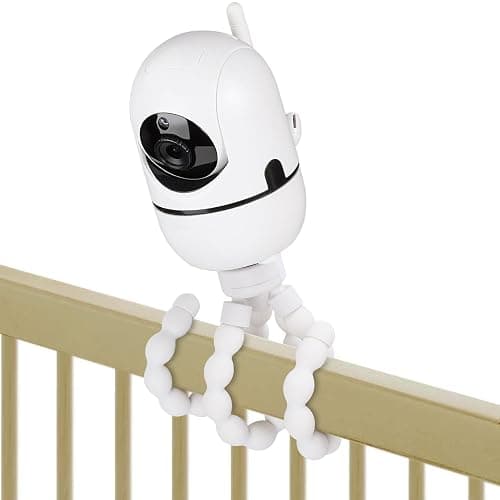 Tripod Baby Monitor Mount for HelloBaby HB65/HB40/HB6550/HB6560/HB66/HB6339/HB6550 Pro, ANMEATE SM935E, Flexible Baby Camera Mount Attach Your Camera Wherever You Want - Image 1