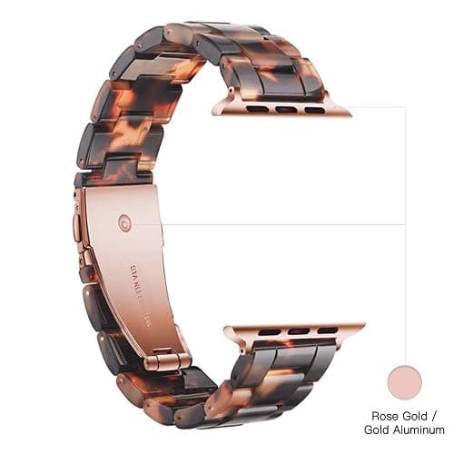 Light House Apple Watch Bands-Fashion Lightweight Resin iWatch Bands for Women Men 38mm/40mm/41mm/42mm(Series 11 10), 49mm/46mm/45mm/44mm/42mm(S 3 2 1), Compatible with Apple Watch Series 11 SE 10 9 8 7 6 5 4 3 Ultra thumbnail 3