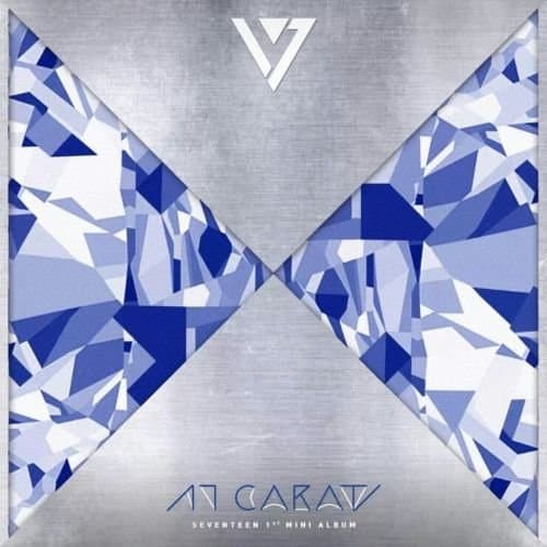 SEVENTEEN [17 CARAT] 1st Mini Album CD+POSTER+13p Photo Card+Tracking Number K-POP SEALED - Image 1