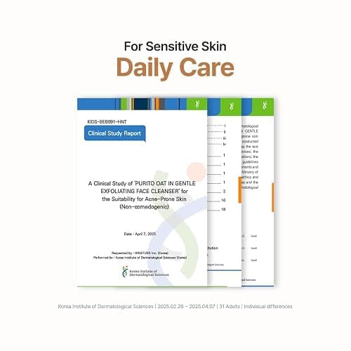 PURITO Oat Exfoliating Cleanser for Sensitive Skin, 5.07 fl.oz | Daily Face Wash, Gentle Scrub Clay, Pore Minimizing Panthenol, Hydrating Oat Seed Water, Vegan & Non-Comedogenic thumbnail 7