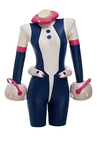 Micotaku My Hero Academia Women's Ochaco Uraraka Cosplay Costume Full Set thumbnail 2