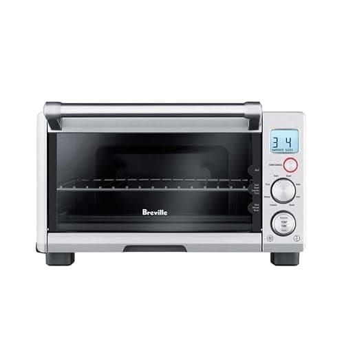 Breville BOV650XL the Compact Smart Oven Countertop Toaster Oven, Brushed Stainless Steel - Image 1