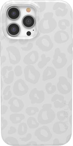Casely iPhone 13 Pro Case | Into the Wild | White Snow Leopard | Compatible with MagSafe | Classic Ultra Slim Design - Image 1
