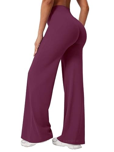 YEOREO Ease Workout Leggings Womens No Front Seam Straight Leggings 29"/ 31.5"/ 33"/ 35" High Waist Buttery Eddiy Yoga Pants thumbnail 3