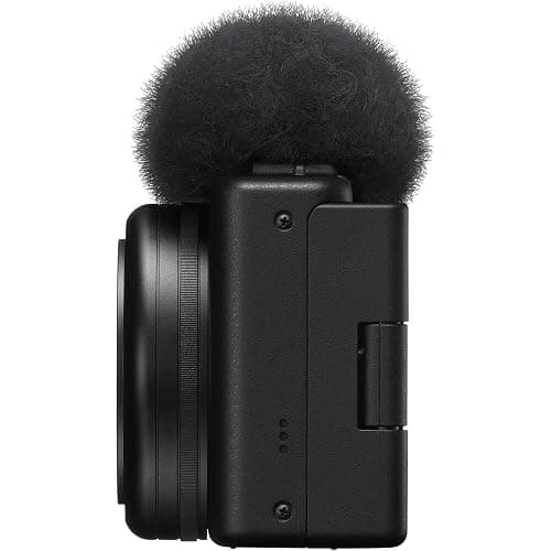 Sony ZV-1F Vlogging Camera (Black) 20.1 MP 1” Sensor | Ultra-Wide 20mm Lens |4K Video | Compact Creator Kit with Case, 64GB Card, NP-BX1 Battery, Card Reader, Photo Software, HDMI Cable and More thumbnail 7