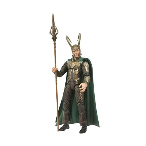 Diamond Select Toys Marvel Select: Loki (Movie Version) Action Figure | Marvel Select 8 Inch Action Figure - Movie Loki thumbnail 4