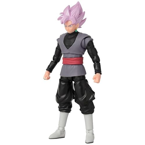 Dragon Ball Evolve - Dragon Ball Super - Super Saiyan Rose Goku Black 5" Action Figure thumbnail 4
