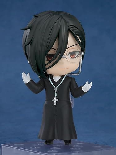 Good Smile Arts Shanghai Black Butler: Boarding School Arc - Sebastian Michaelis (Sapphire Owl Ver.) Nendoroid Action Figure thumbnail 5