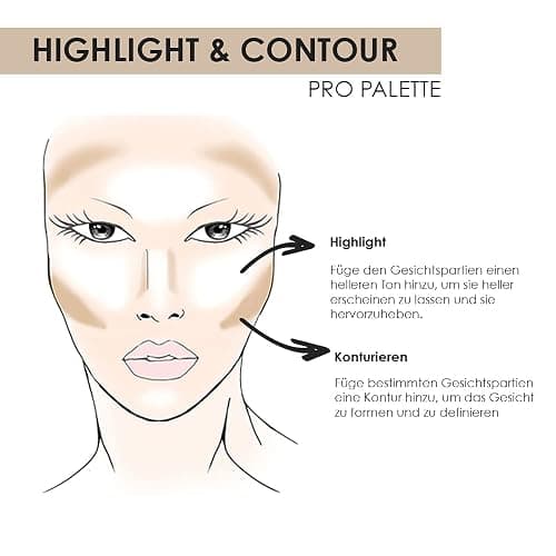 NYX PROFESSIONAL MAKEUP Highlight & Contour Pro Palette thumbnail 5