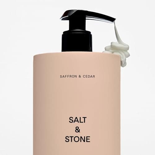 Salt & Stone Body Lotion for Women & Men | Hydrates, Nourishes & Softens Skin | Restores Dry Skin | Fast-Absorbing | Cruelty-Free & Vegan (Saffron & Cedar - 15.2 fl oz) thumbnail 6