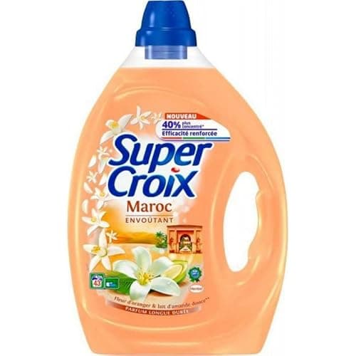 Super Croix Flüssiges Marokko Envoã „Sowohl Blumen Dâ € ™ Orange und Milch Dâ € ™ Almond 2,150L (Lot von 2) - Image 1