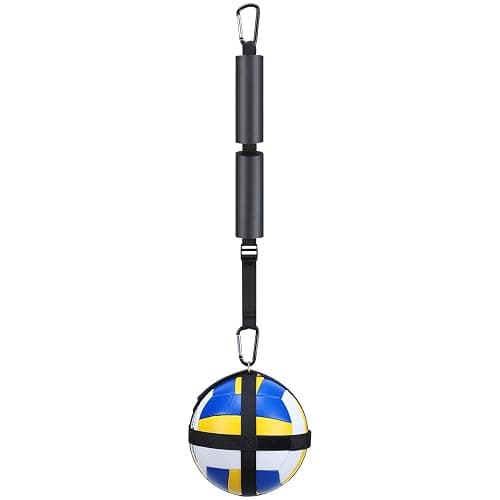 TOBWOLF Volleyball Spike Trainer, Elastic Self-Training Volleyballs Resistance Band, Volleyball Equipment Training Aid Improves Serving, Jumping, Arm Swing Mechanics and Spiking Power - Image 1
