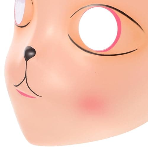 DEARMAMY Kitsune Bunny Mask - Easter Masquerade Rabbit Dress Up Mask for Masquerade Ball, Easter Party, Halloween thumbnail 3