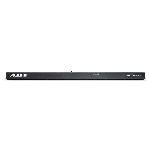 Alesis 88 Key Keyboard Piano with 480 Sounds, Speakers, USB MIDI, Carry-Bag, Stand, Headphones, Pedal and Piano Lessons for Beginners thumbnail 13