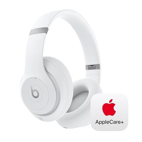 Beats Studio Pro with AppleCare+ for Headphones (2 Years) - Matte White - Image 1