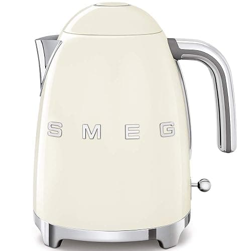 Smeg 50’s Style Retro Range Breakfast Set, 1.7L 3000W Kettle and Multi-Functional Control 4-Slice 2000W Toaster, Cream, KLF03CRUK/ TSF03CRUK thumbnail 2