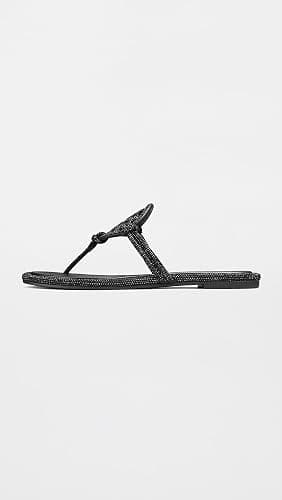 Tory Burch Women's Miller Knotted Pave Sandals thumbnail 3