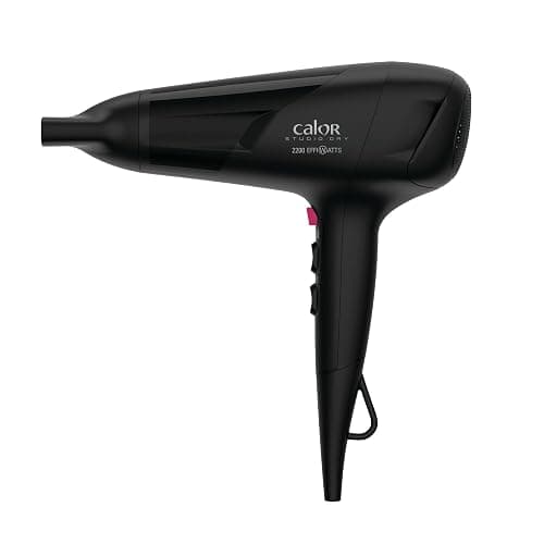 Calor Studio Dry Sèche-cheveux, Technologie Effiwatts pour une consommation d'énergie réduite, 6 réglages de vitesse/température, Concentrateur, Touche air frais, Grille arrière amovible CV5803C0 thumbnail 2
