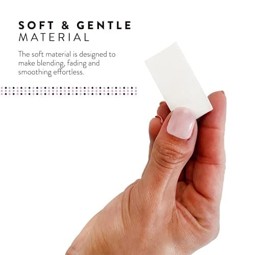 Artist's Choice 100 Pack Makeup Sponge Mini Applicator Wedges, Triangle Cosmetic Sponges for Foundation, Blush, Eye Shadow, Blending and Smoothing, Disposable, Latex Free thumbnail 2