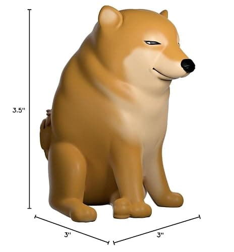 Youtooz Cheems Doge Figure, 3.5" Inch Figure, Internet Famous Doge Cheems Meme Collection Based on Internet Famous Memes thumbnail 3