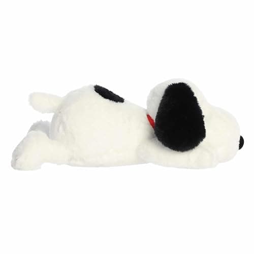 Aurora® Adorable Peanuts® Huggable Snoopy Stuffed Animal - Officially Licensed Toys for All Snoopy Fans - Nostalgic Gift for Adults and Birthday Celebrations - White 17.5 Inches thumbnail 4