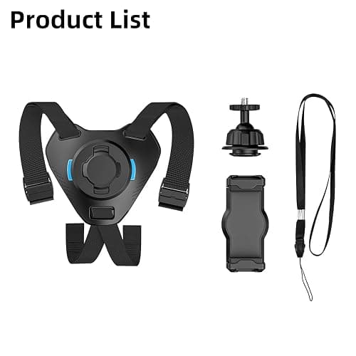 SOH Motorcycle Helmet Chin Strap Mount, Adjustable Magnetic Phone Helmet Chin Mount with Phone Clip for iPhone 16 Pro Max/15/14, Google, Samsung, LG, Pixel, Huawei, Xiaomi,All Smartphones thumbnail 9