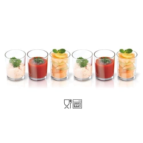 alpina Dessert Glasses – Small Glasses – Shot Glasses – Set of 6 – Glass thumbnail 2