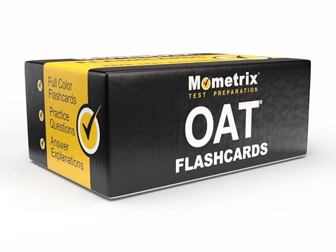 OAT Exam Study Cards: OAT Test Prep 2026-2027 and Practice for the Optometry Admission Test [Full Color Cards] thumbnail 3
