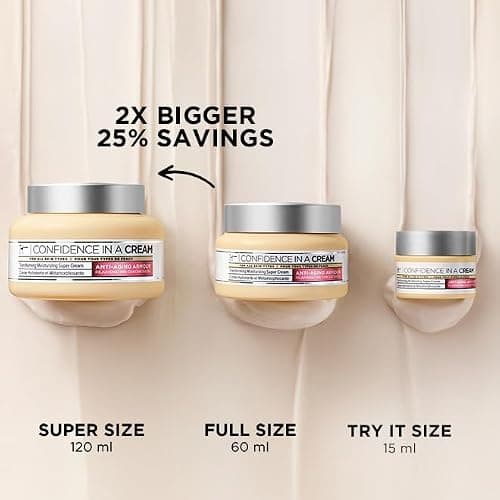 IT Cosmetics Confidence in a Cream - Hydrating & Anti Aging Face Moisturizer, Visibly Reduces Fine Lines & Wrinkles, Up To 48H Hydration, Repairs Skin Barrier, Squalane & Ceramides, For All Skin Types thumbnail 10