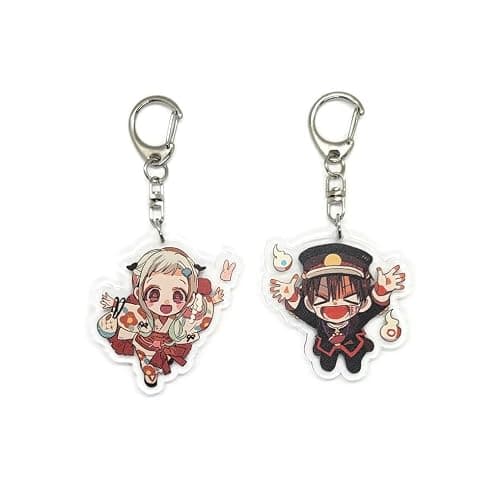 EBTY DREAMS Inc. - Set of 2 Toilet Bound Acrylic Keychain Hanako-kun, Nene Yashiro v3 - Image 1