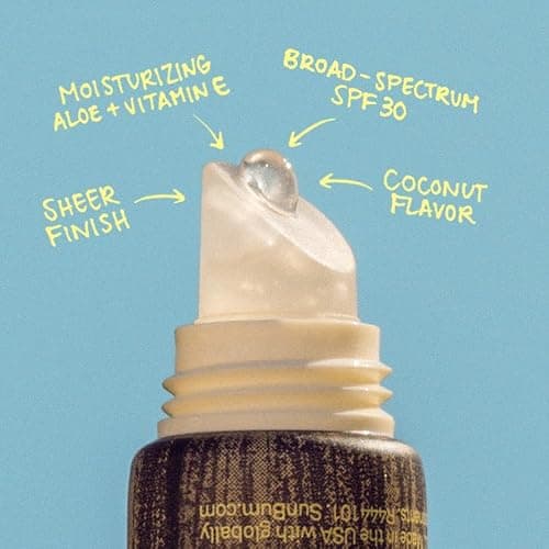 Sun Bum SPF 30 Sunscreen Coconut Lip Balm Sunscreen - Broad Spectrum Moisturizing with Aloe & Vitamin E - Hawaii 104 Act Compliant (Made Without Octinoxate & Oxybenzone) - 0.5 oz thumbnail 2