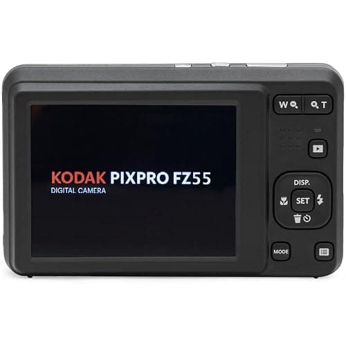 Kodak FZ55BK PIXPRO FZ55 Digital Camera Black Bundle with Lexar 64GB High-Performance 800x UHS-I SDHC Memory Card Blue Series thumbnail 8