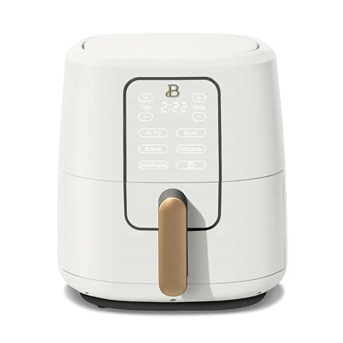 Beautiful by Drew 6-Quart Digital Air Fryer, TurboCrisp Technology, Touch-Activated Display, 1750W, 90–400°F, Dishwasher-Safe Basket - Image 1