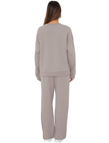 XIEERDUO Sweatsuits Women 2 Piece Outfit Matching Lounge Sets Fall Outfits 2025 Fashion Clothing Crewneck Track Suits thumbnail 5