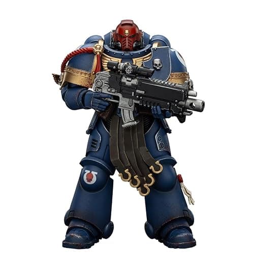 JOYTOY 1/18 Action Figure Warhammer 40,000 Ultramarines Sergeant Gadriel-Collectors Edition Collection Model Birthday Gift - Image 1
