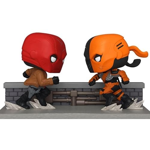 Funko San Diego Comic-Con 2020 Pop! Comic Moment DC: Red Hood vs. Deathstroke Vinyl Figure, Multicolor thumbnail 2