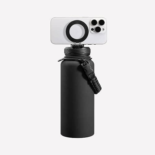 ZTAR Insulated Stainless Steel Water Bottle – Compatible with Magsafe usable as Tripod, Leak-Proof, Keeps Drinks cool or warm, For Travel, Gym, and Office, Ideal Gift for Women, Men & Kids, 32 oz - Image 1