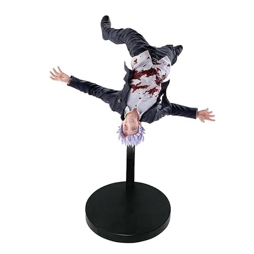 MABAIUDE JJK Figure Statue 1/7 Scale Anime JJK Action Figure Model Sculpture, Battle Damage Version Gojos Figures Handmade Collectible Desktop Decoration Gifts thumbnail 6