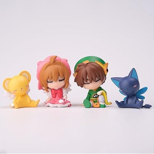 YLQANONG Kinomot Figures Li Syaoran/Cerberu/Spinel Sun Anime Figure Statues PVC Cardcaptor CCS Anime Action Figurine for Fans thumbnail 4