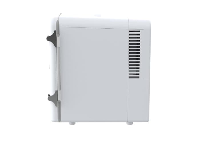 Frigidaire EFMIS171 Retro Mini Portable Personal Fridge - Ideal for Home, Office or Dorm - Includes Carrying Handle, AC/DC Wall/Car Charger (White) thumbnail 5