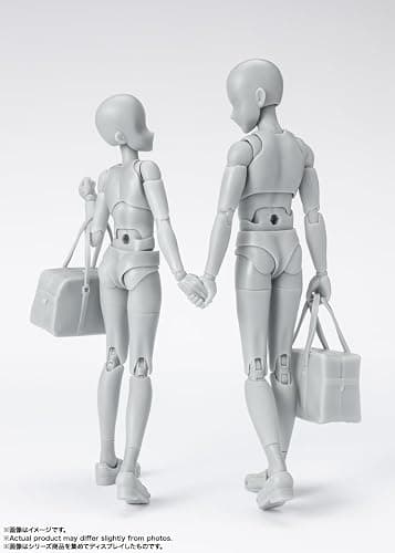 TAMASHII NATIONS - Tamashii - Body-Kun -School Life- Edition DX Set (Gray Color Ver.), Bandai Spirits S.H.Figuarts Action Figure thumbnail 9
