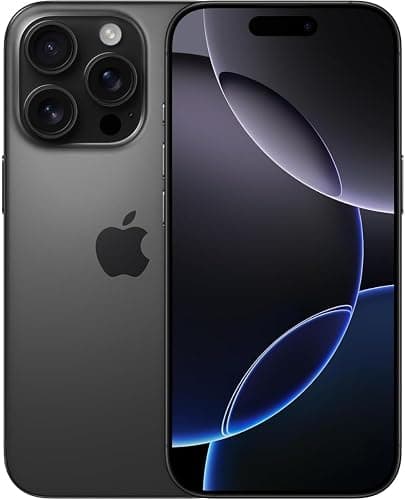 Apple iPhone 16 Pro, 256GB, Black Titanium - Unlocked (Renewed) - Image 1