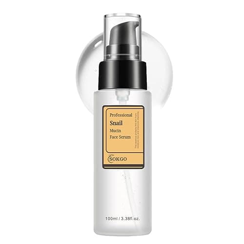 Professional Snail Mucin Serum, Intensive Hydration and Repair for Healthy Skin - Image 1